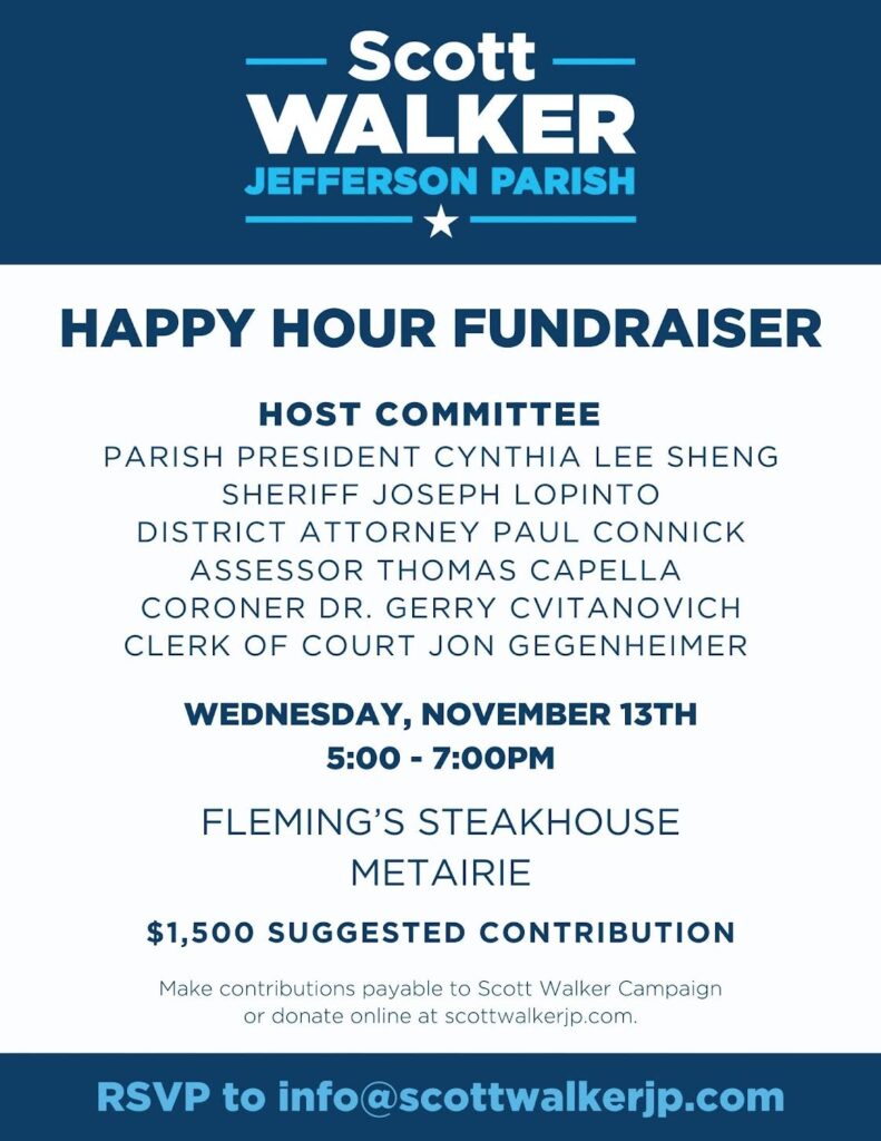 Happy Hour Fundraiser 11-13-24
